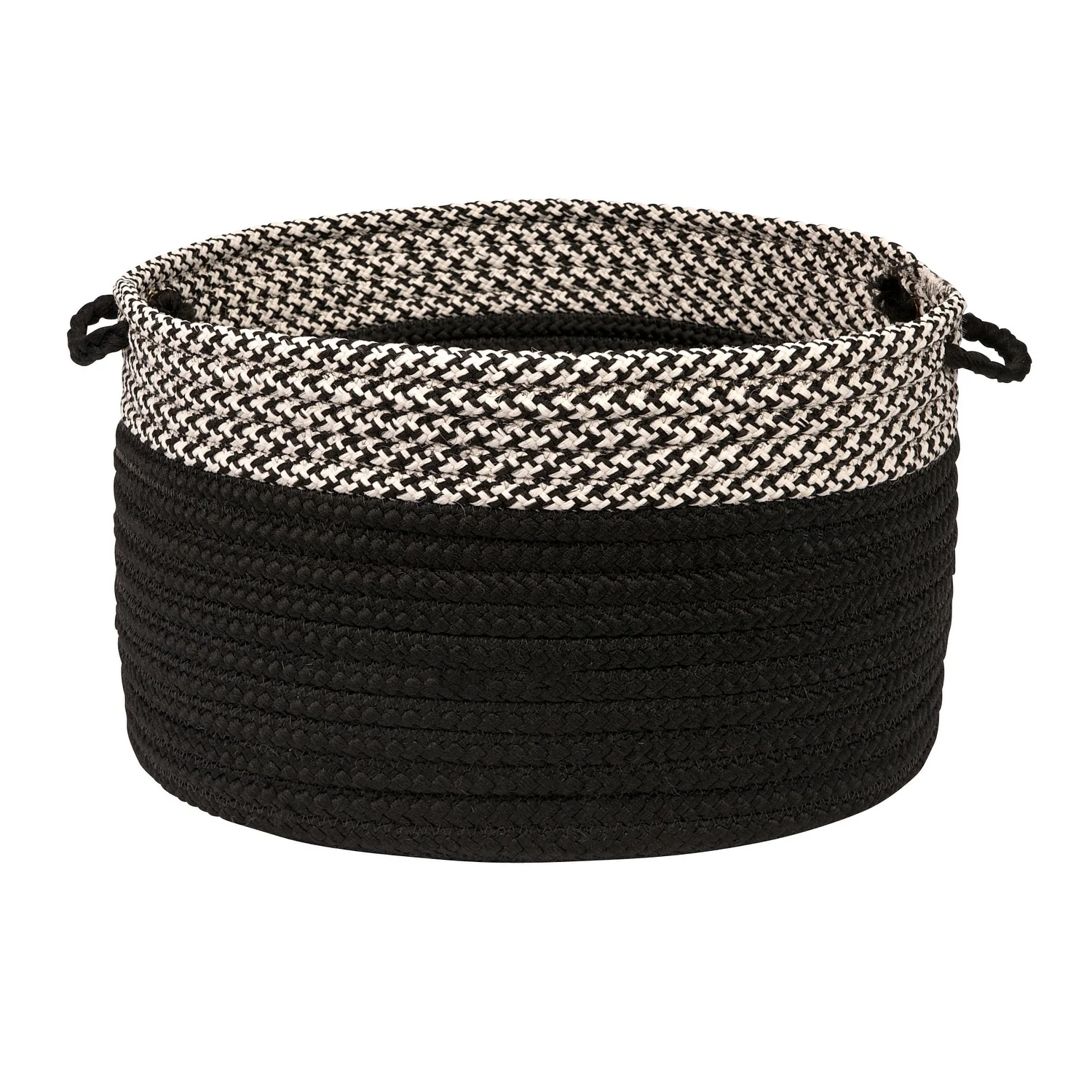 Houndstooth Dipped Basket