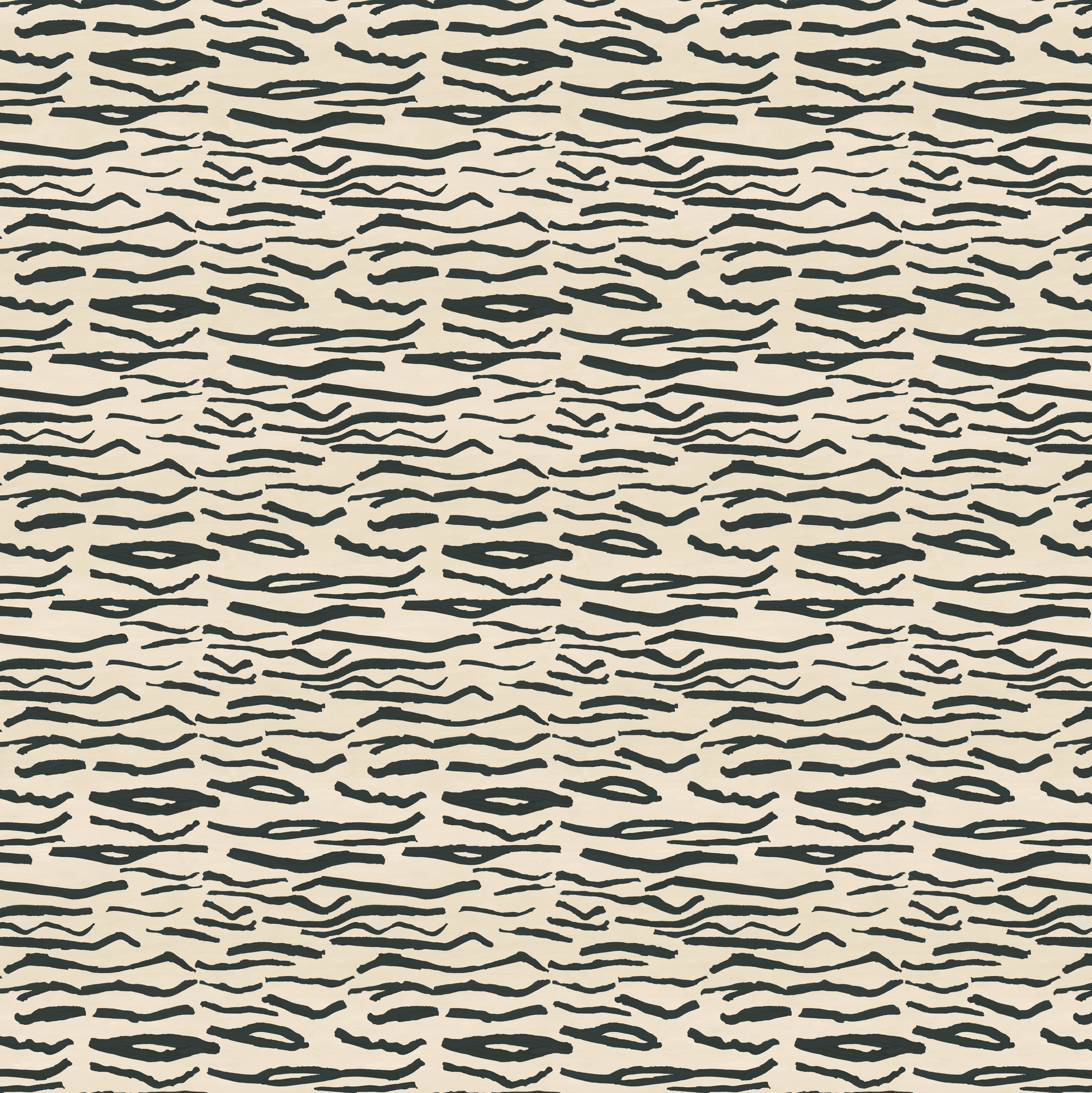 Cstchii Behang Animal stripes Beige