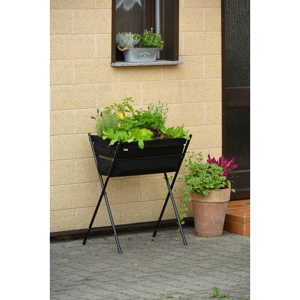 Hochbeet »Poppy Go!«, schwarz, LxBxH: 65 x 42 x 81,5 cm