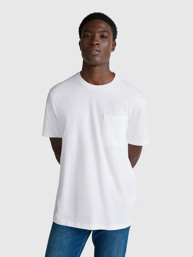 Cotton t-shirt with pocket