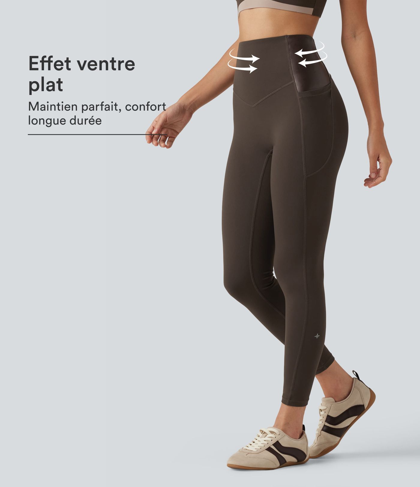 Legging de yoga Halara UltraSculpt™ taille haute gainant avec poches