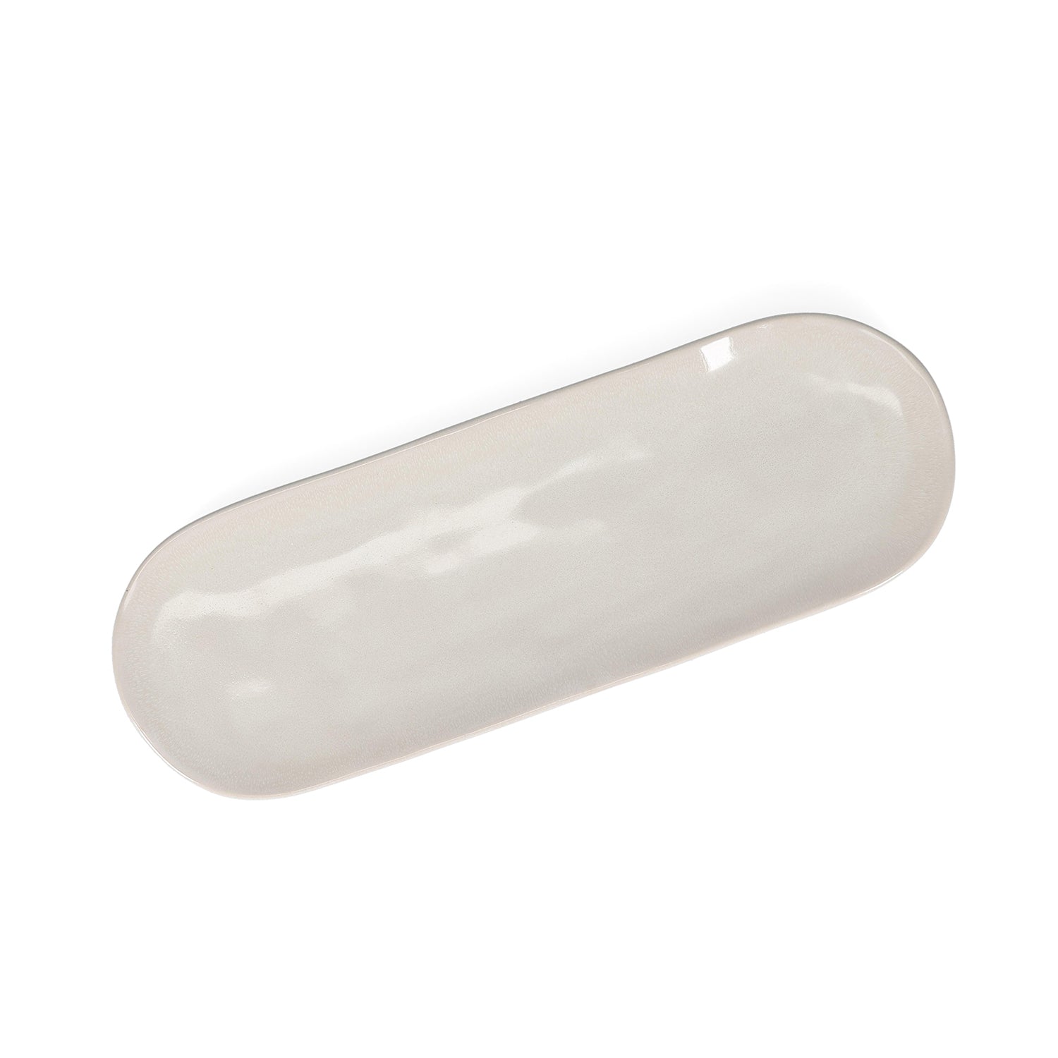 Salt & Pepper - Serveerschaal 36x12,5cm beige Rocca - Set van 2
