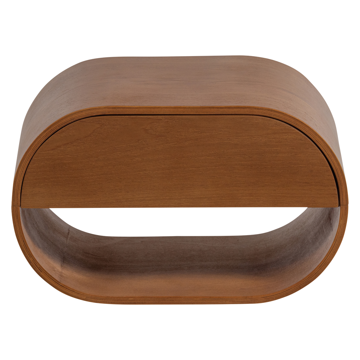 WOOOD nachtkastje hangend Momo - Hout - Bruin - 24x36x28