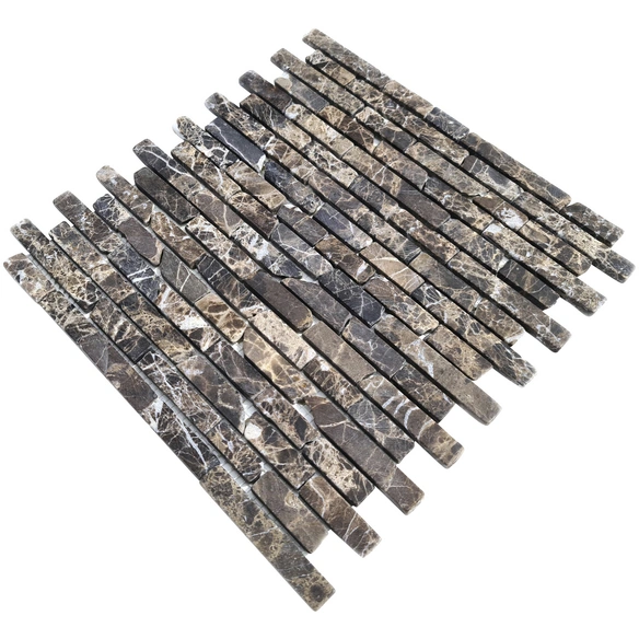 Mosaikmatte »Bali«, BxL: 30,5 x 30,5 cm, Marmor