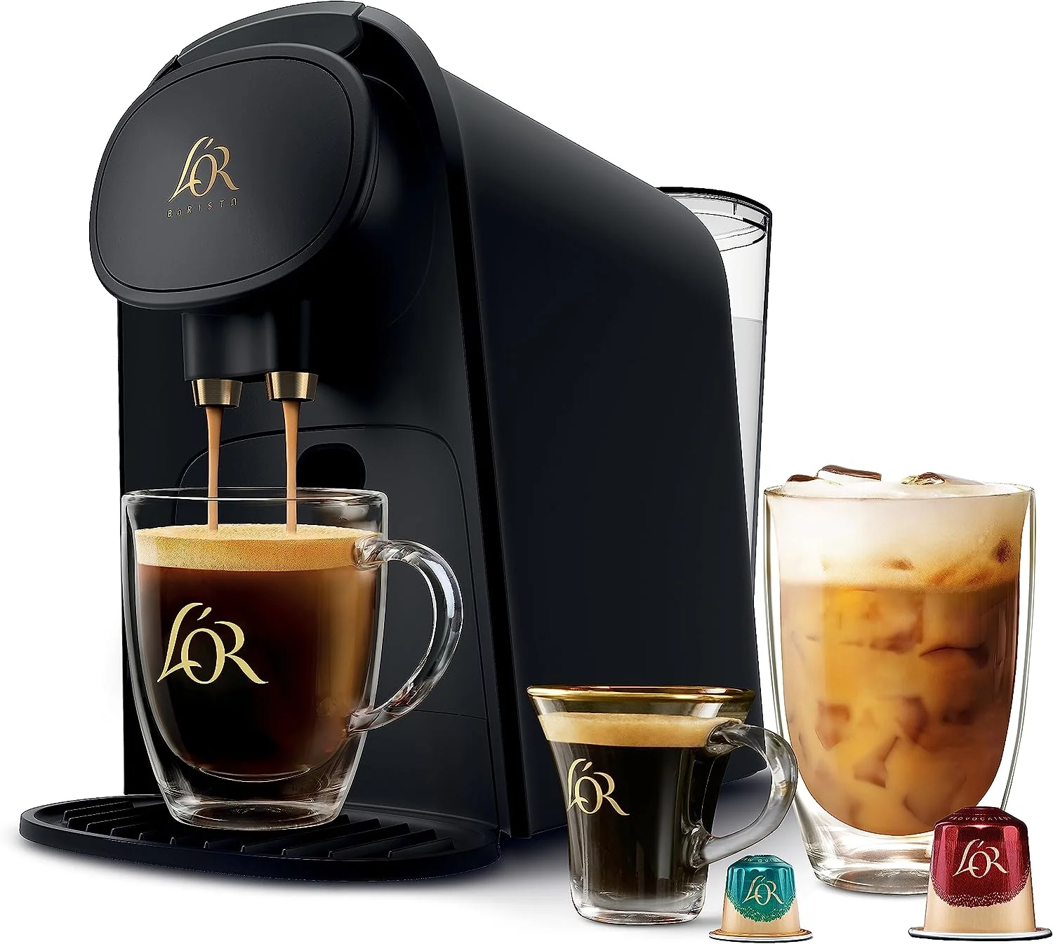 L'OR Barista System Coffee and Espresso Machine Combo