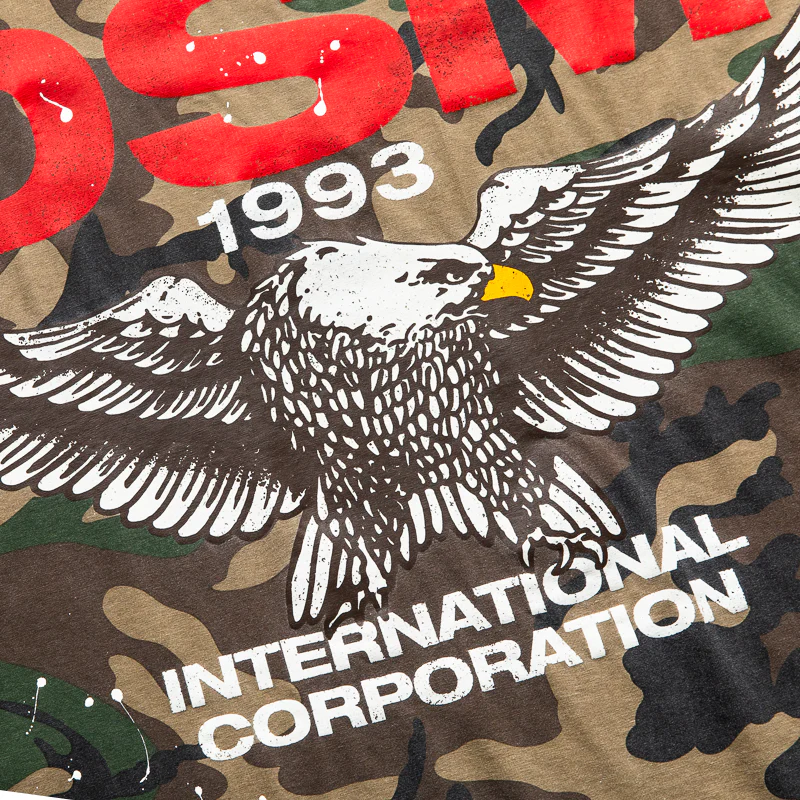 Diet Starts Monday DSM Eagle Camo Tee - Camo