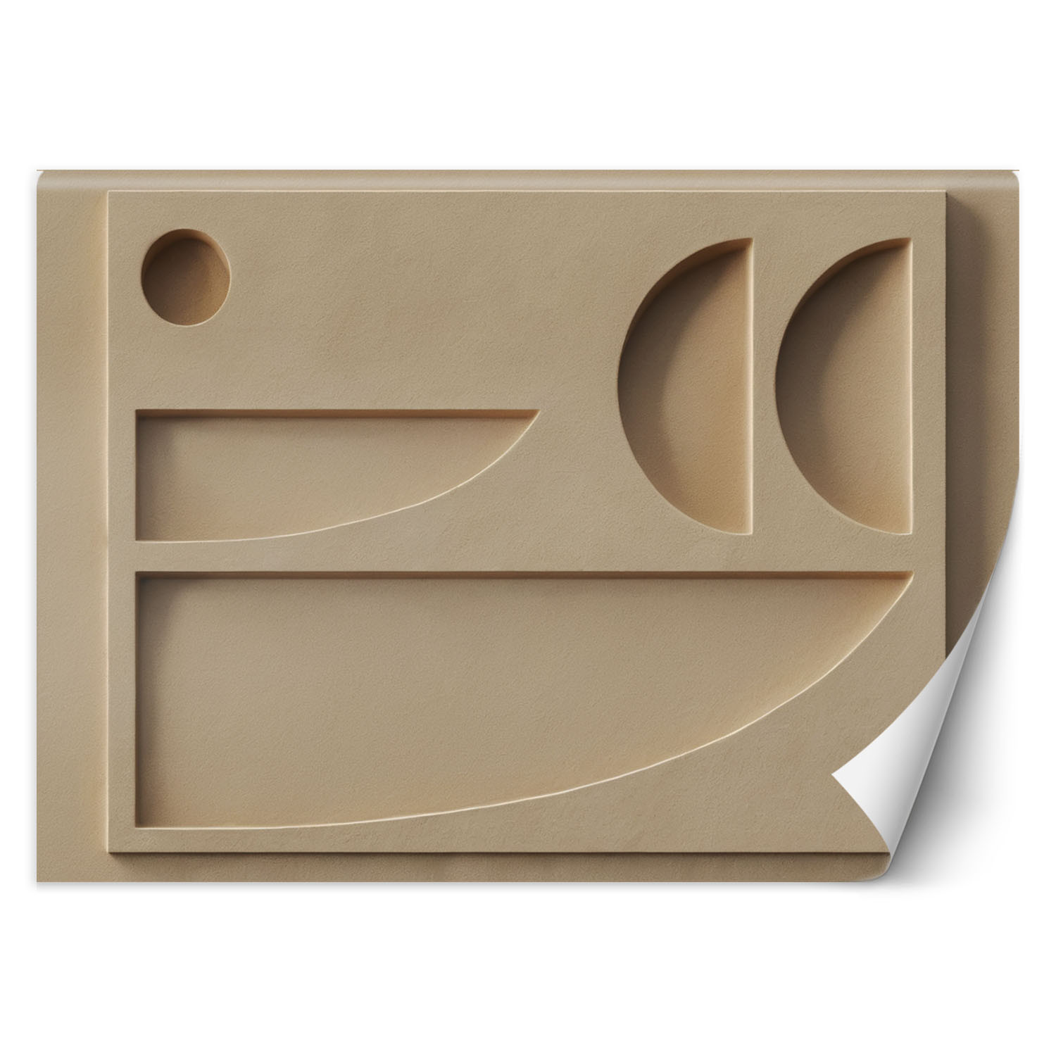 Feeby Fototapeta, Płaskorzeźba Relief Minimalizm 100x70
