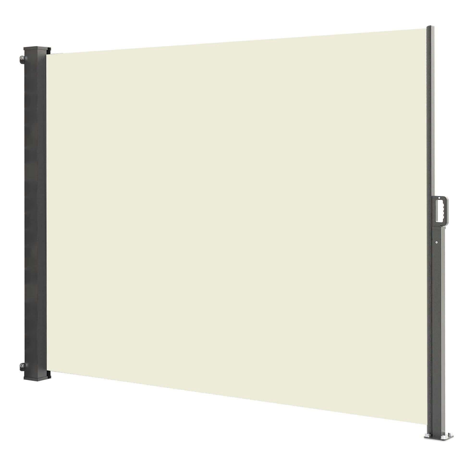 PHOENIX - Paravent extérieur rétractable  Crème 300 x 140 cm