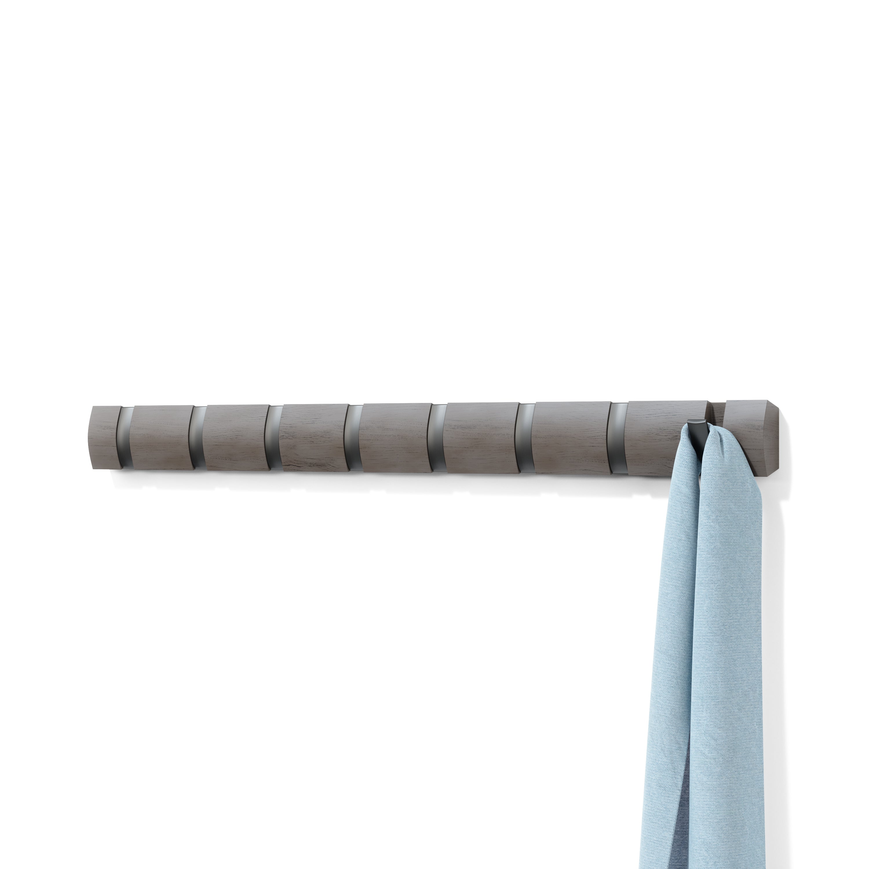 Umbra wandhaak (8) Flip - 81 x 6 x 3 cm - grijs