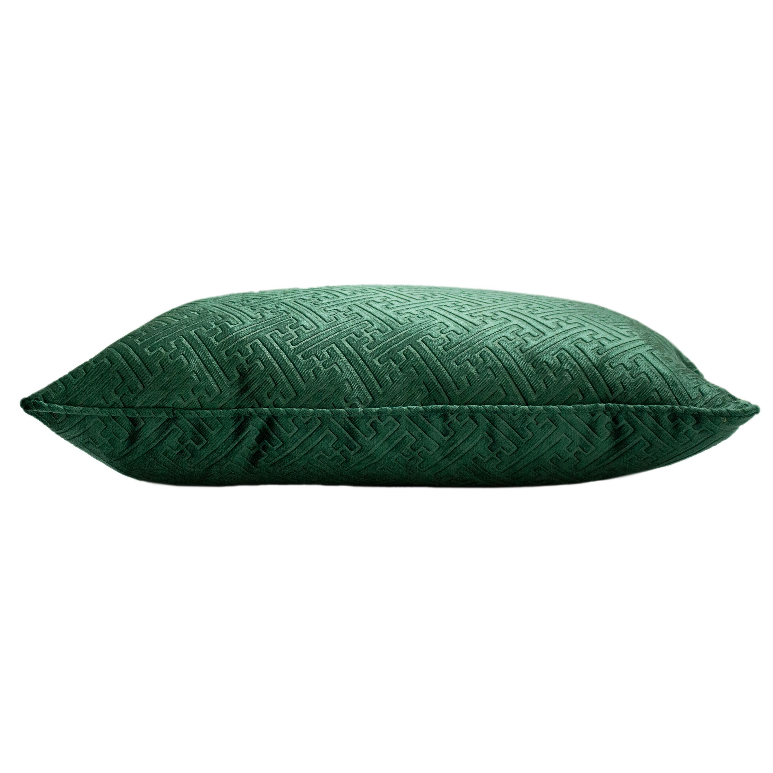 Paoletti Florence Embossed Velvet Cushion