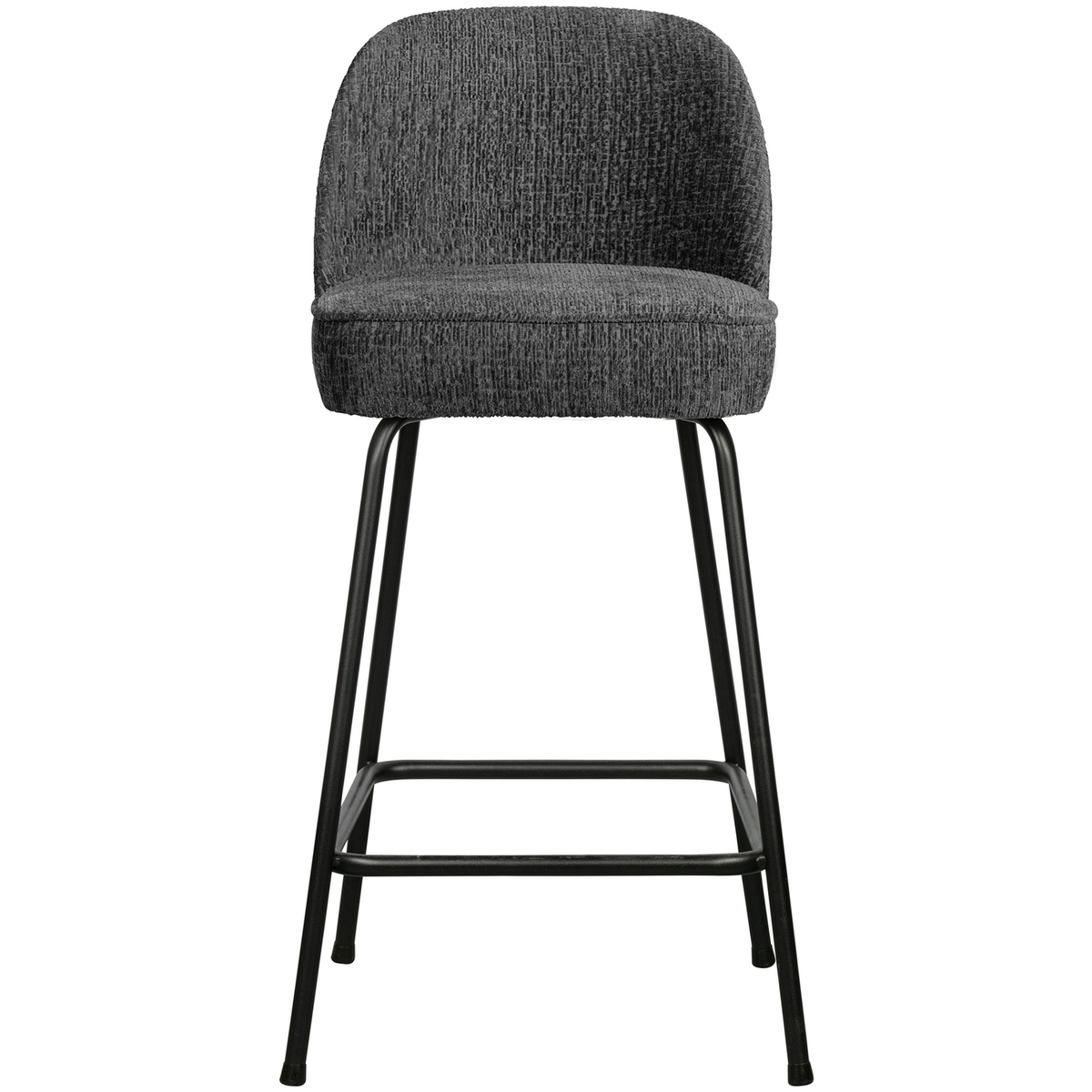 WOOOD barstoel Vogue - Structure Velvet - Mountain - 89x50x55