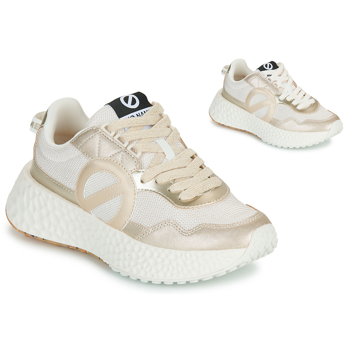 No Name - CARTER JOGGER W - White / Gold