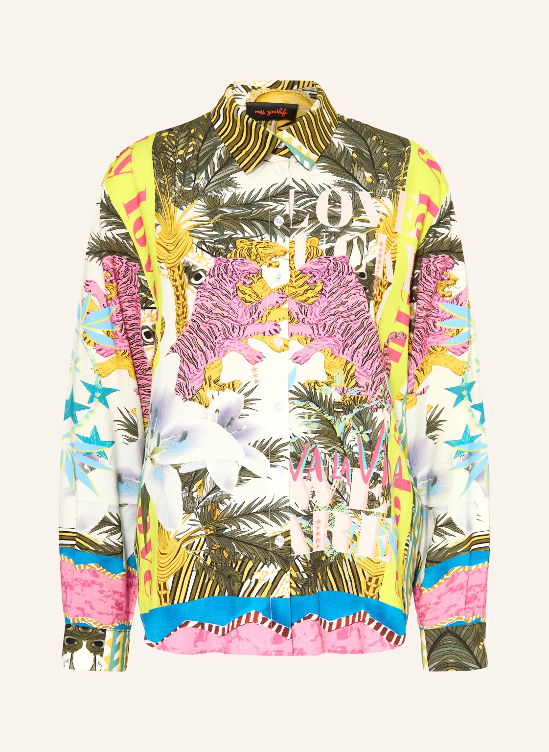 miss goodlife Hemdbluse VIVA LA JUNGLE