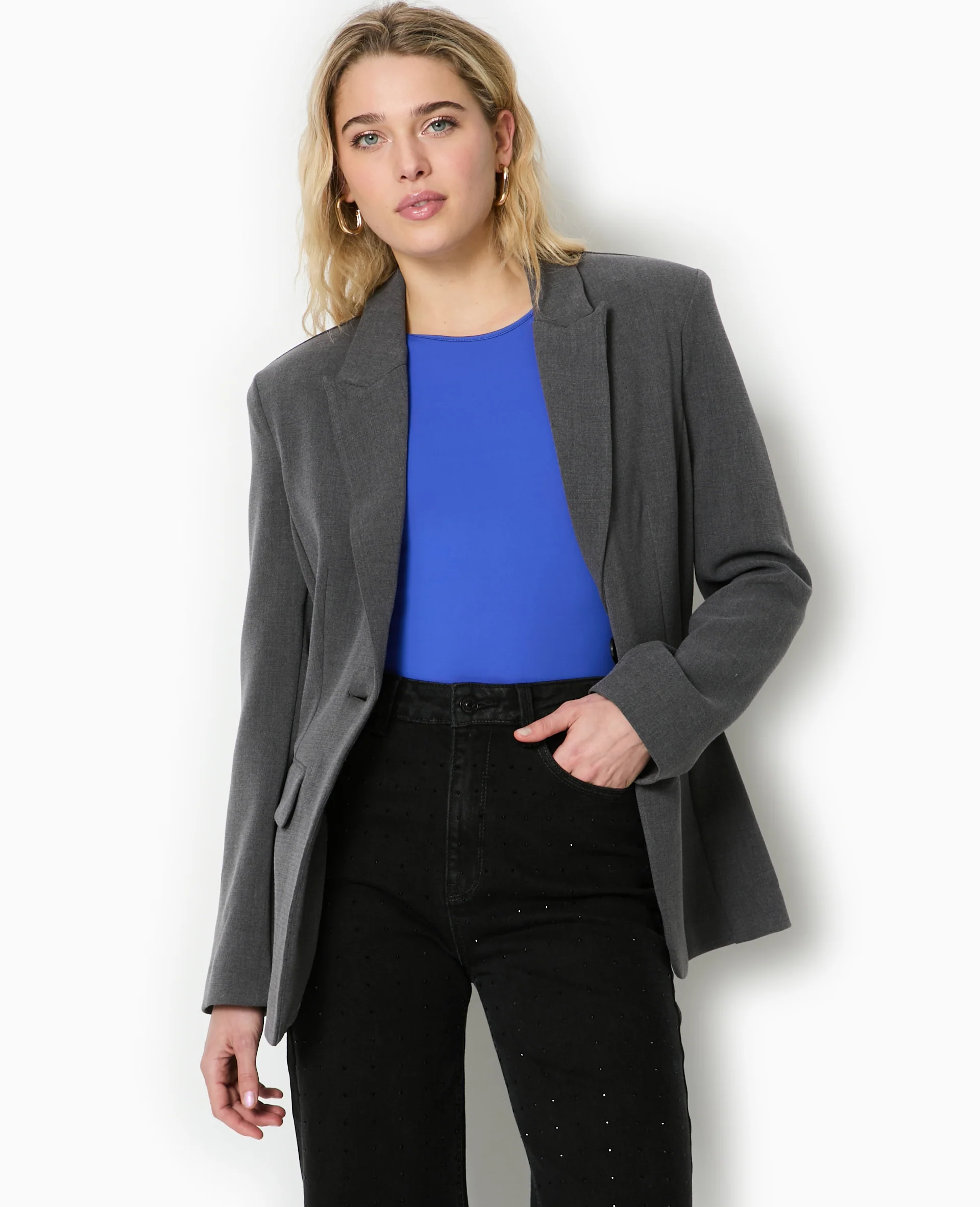 Veste blazer cintrée