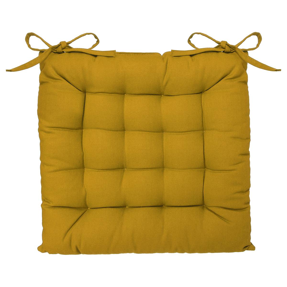 Chair cover Yellow, 38x38 cm