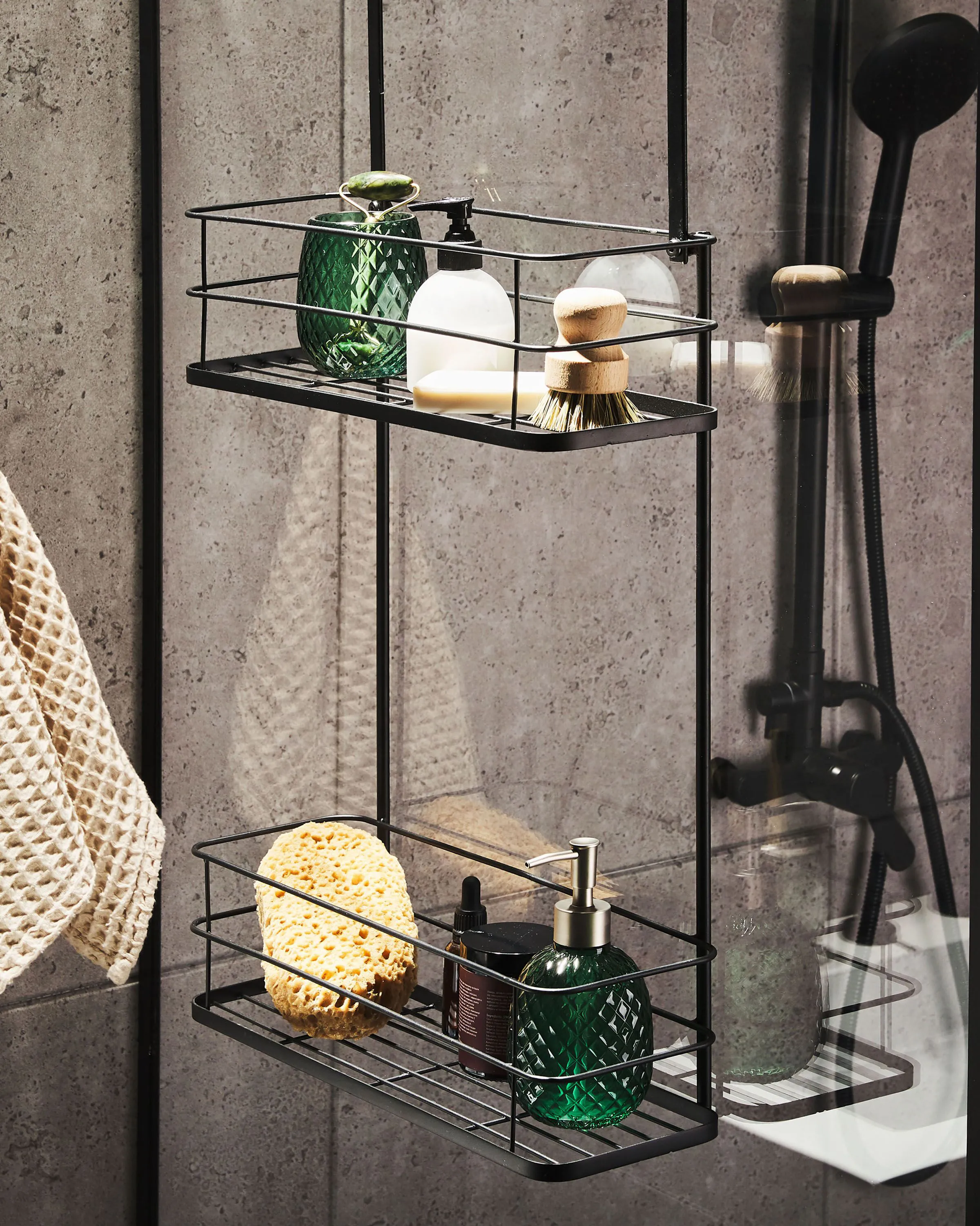 Hanging Shelf TAYASU Metal Black