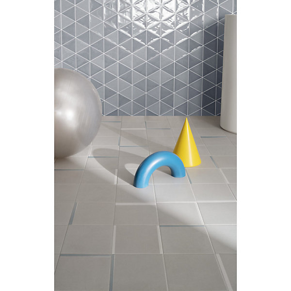 Carrelage mur trianguaire effet zellige bleu 13,2x11,4 cm 3LATI DA ZUCCHERO