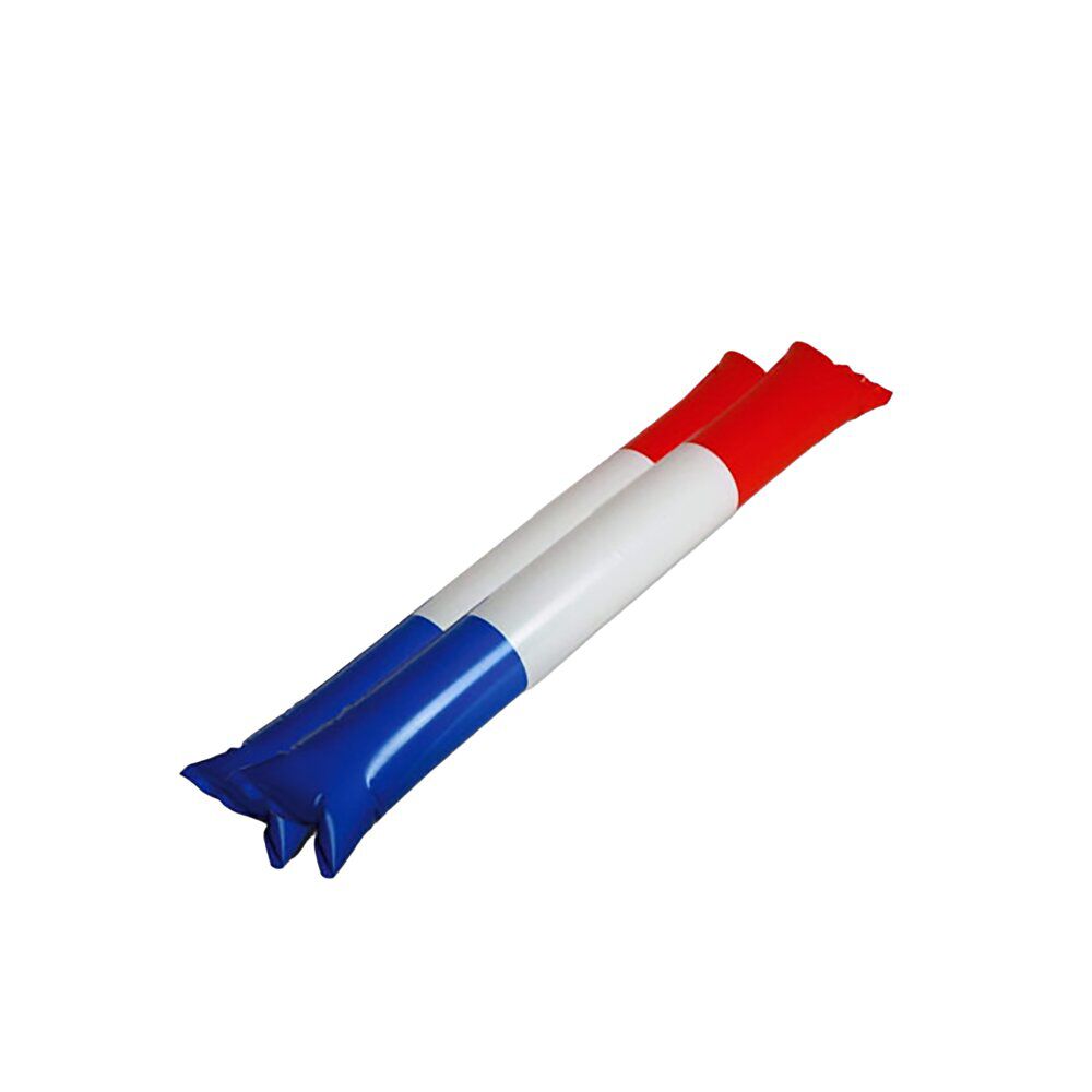 Bâtonnet clap clap Cocorico x2 bleu blanc rouge L60cm