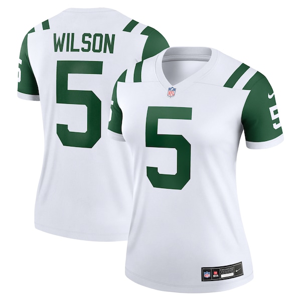 Garrett Wilson New York Jets Nike Women's Classic Alternate Legend Player Jersey - White