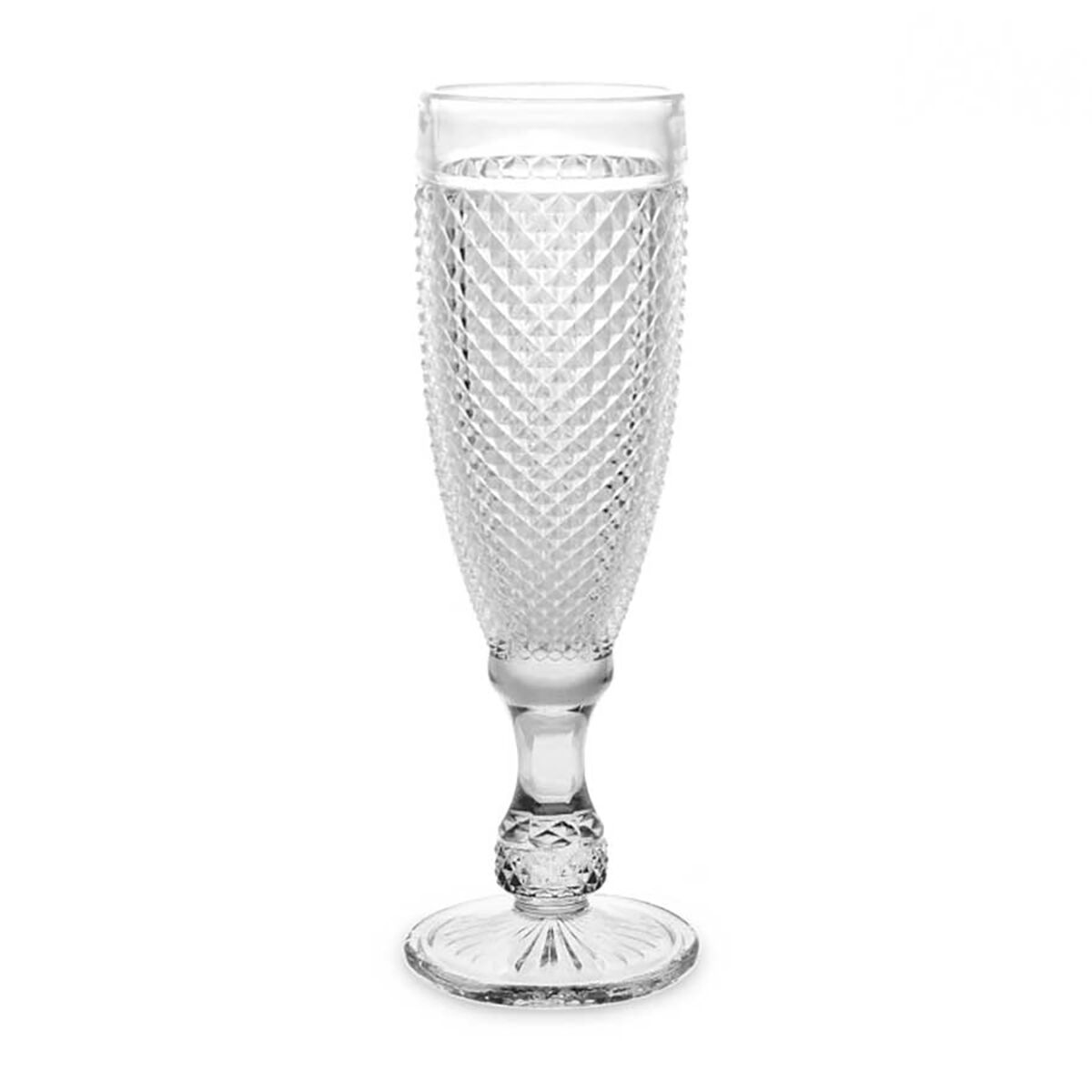 Copo de champanhe DIAMOND em vidro 18cl