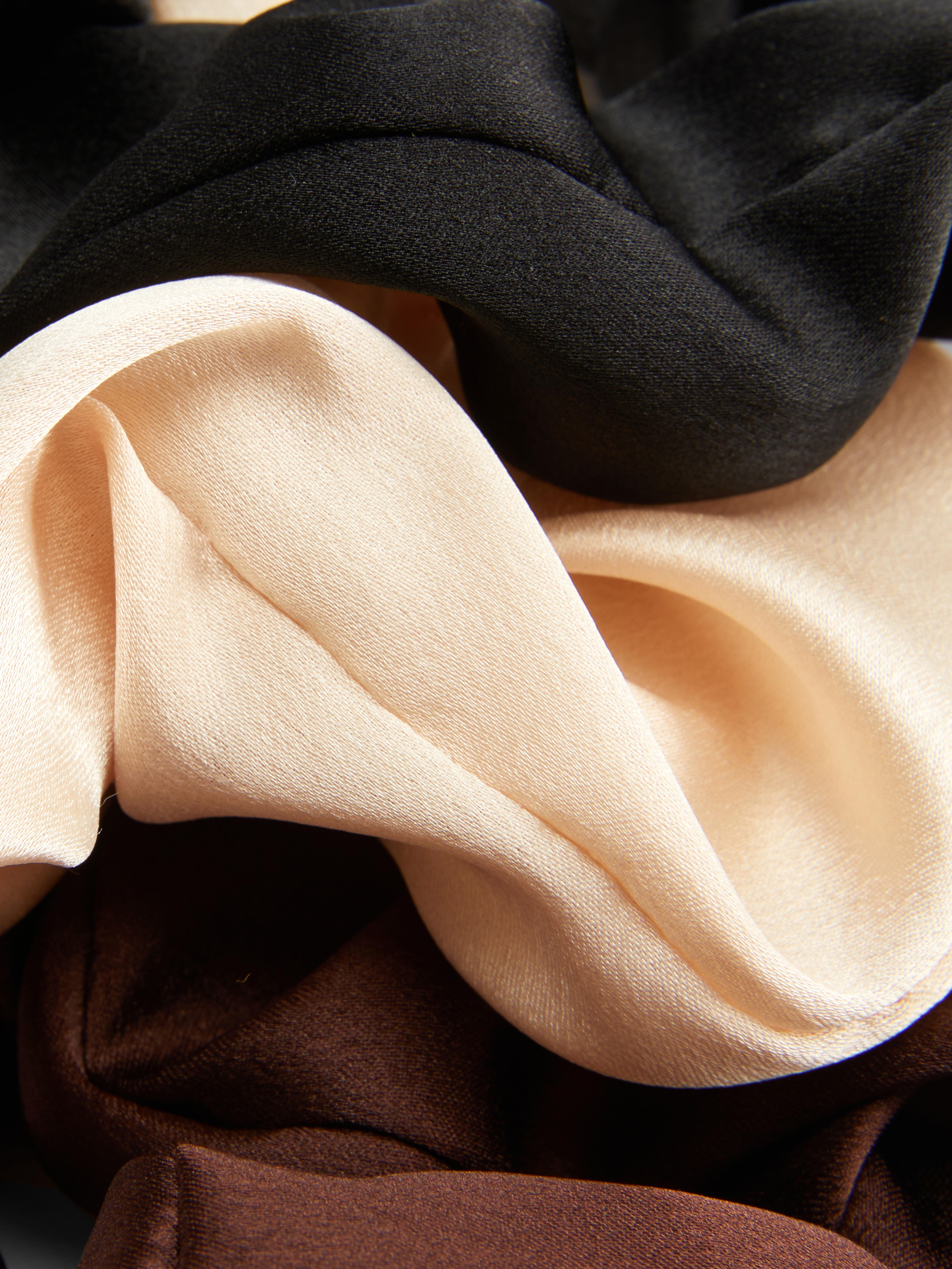 3-Pack Satin Scrunchies