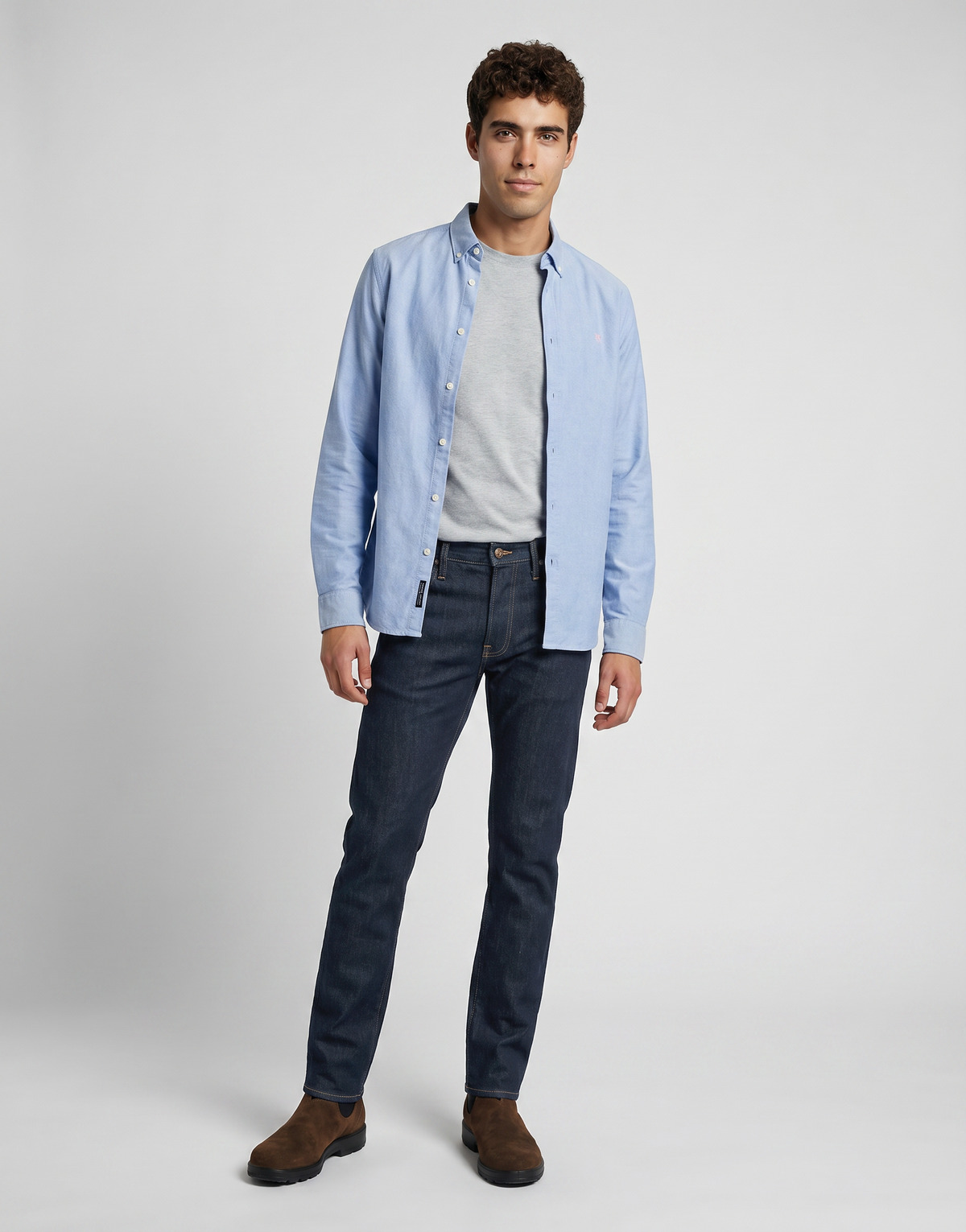 Lee - DAREN ZIP FLY - Blue