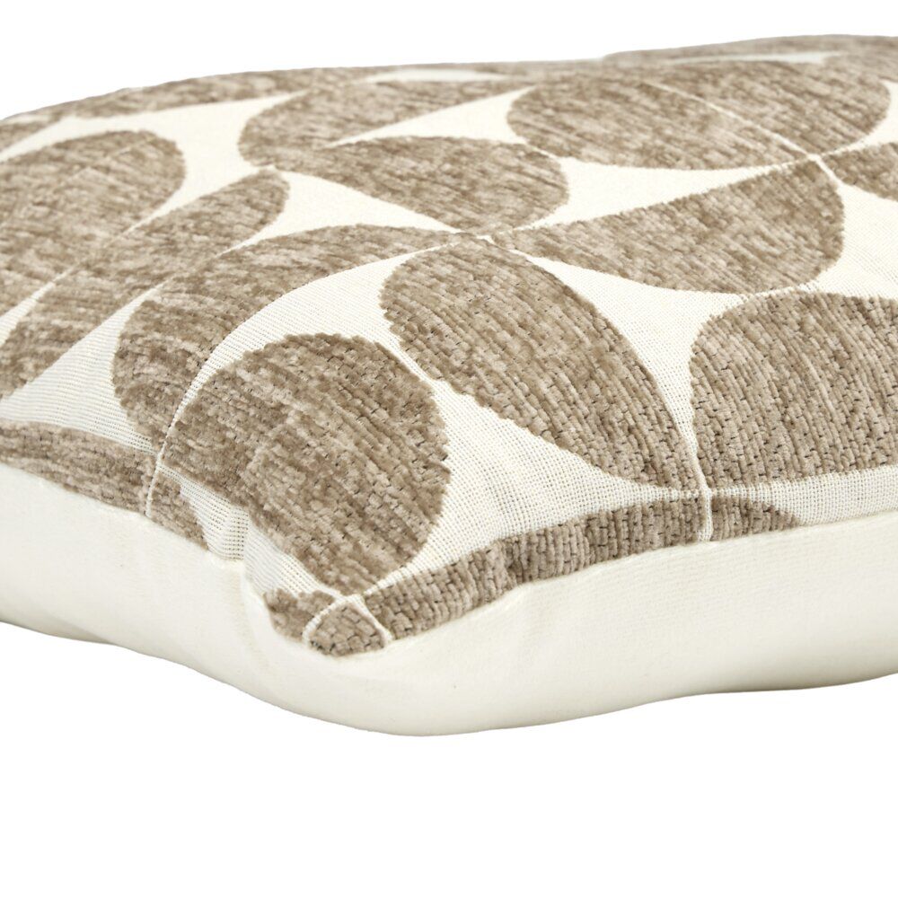 Coussin carré motif effet velours biface 40x40cm (2 modèles)