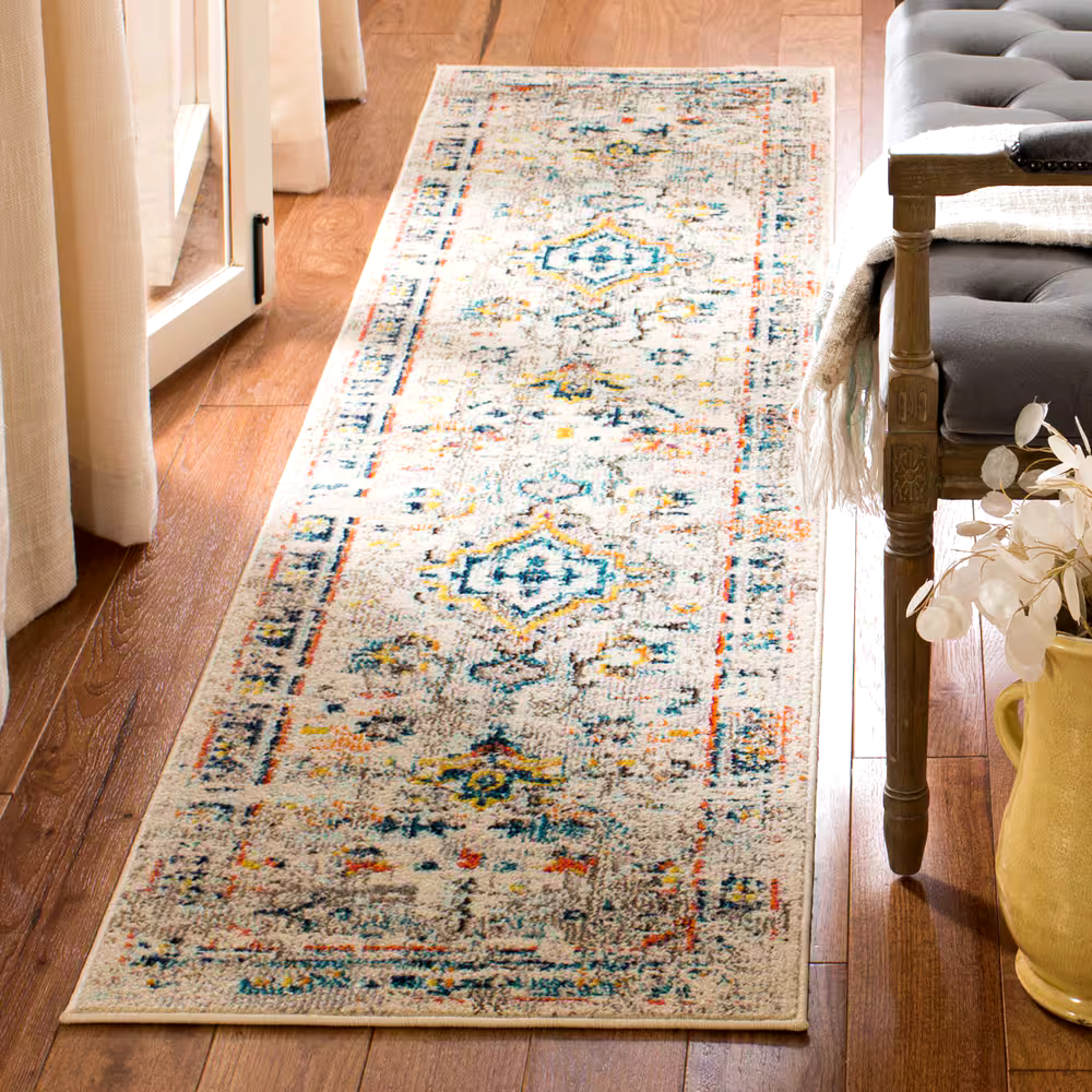 Safavieh Madison 474 Rug Cream/Blue