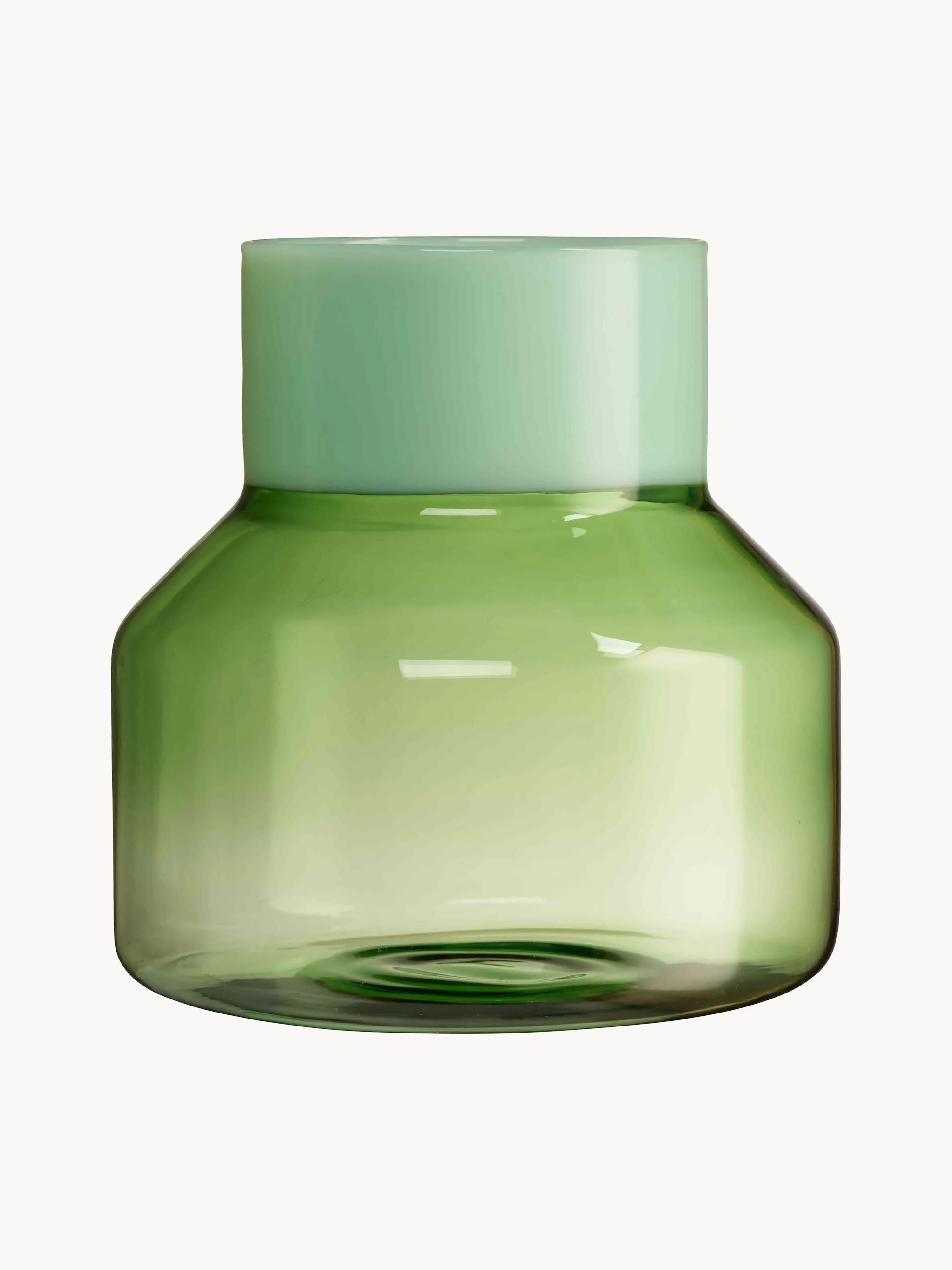 Vase Generous aus Borosilikatglas