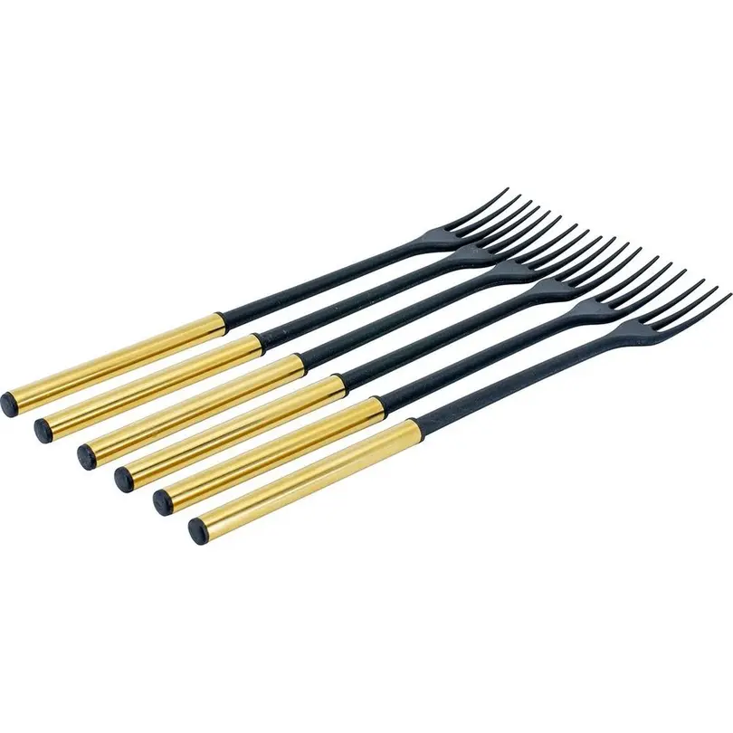 Fondue-Gabeln 6er-Set Protect Gold