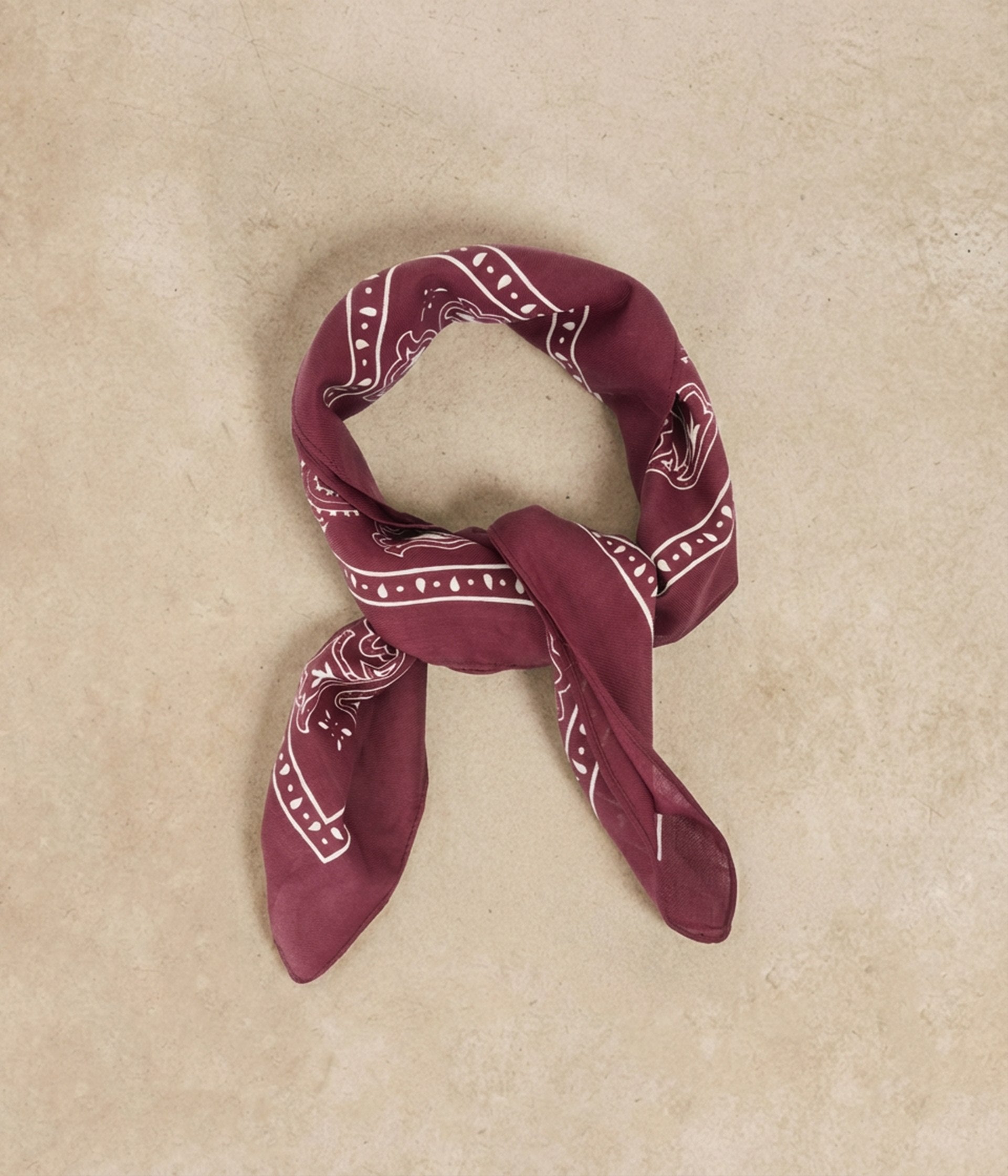 Foulard bandana prune Forest