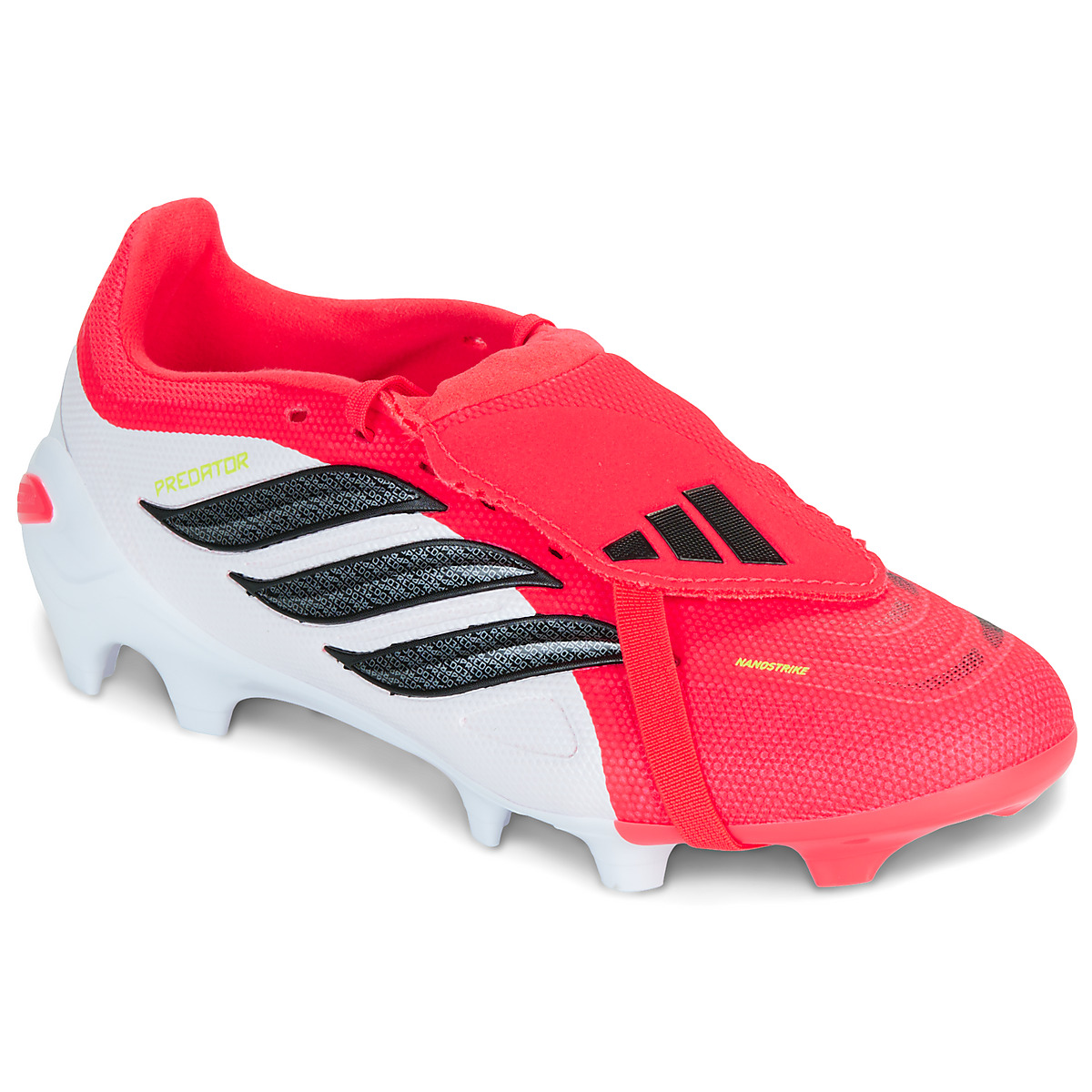 adidas - PREDATOR LEAGUE FT FG LUCRED/CBLACK/FTWWHT - White / Red