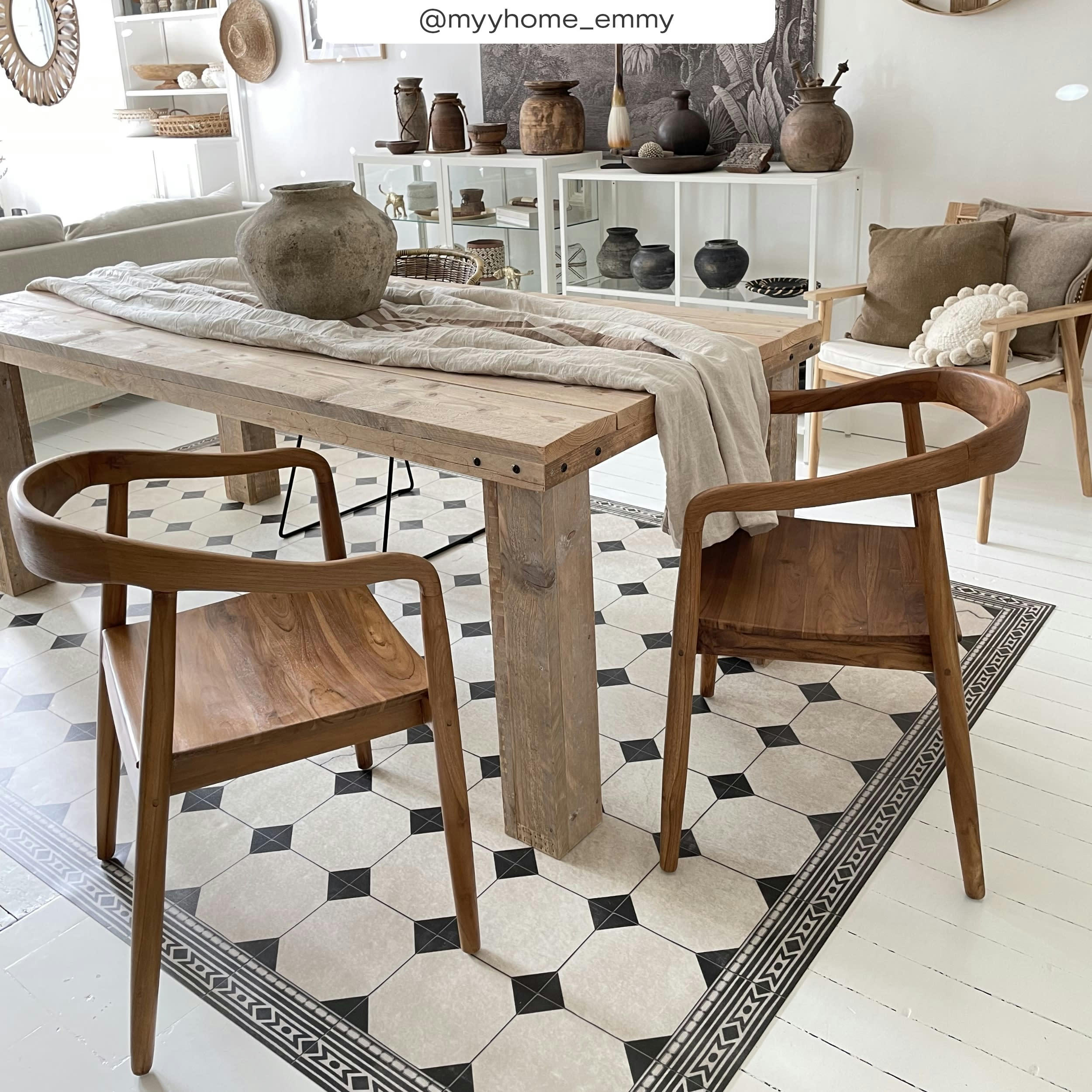 LOMBOK - Chaise en bois de teck