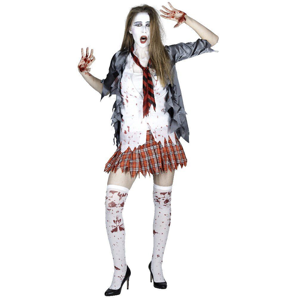 Déguisement adulte écolière Halloween taille L