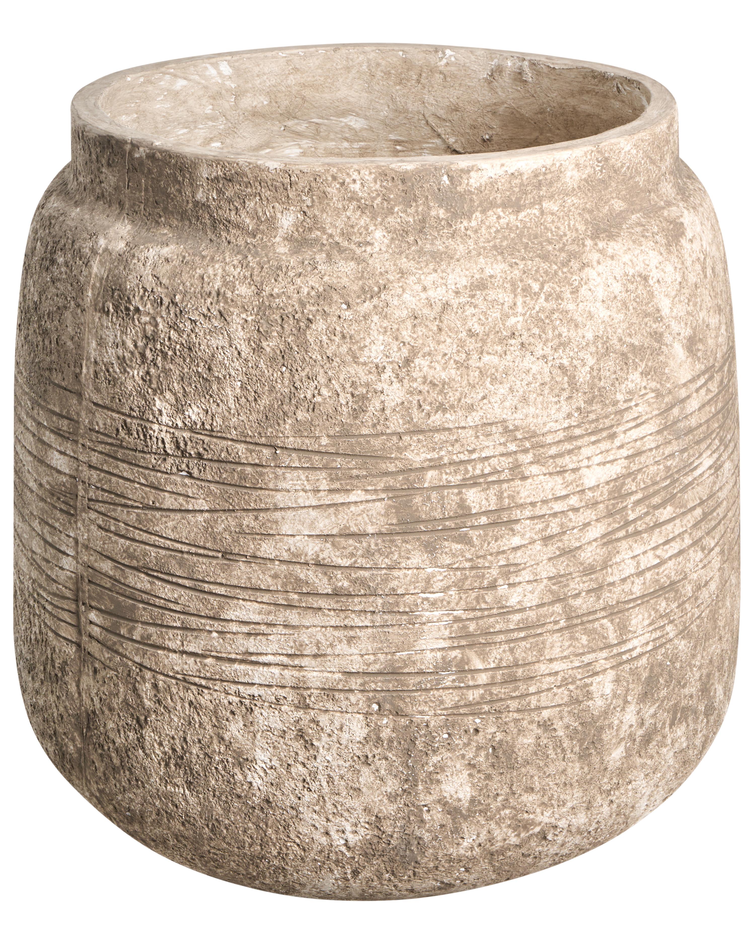 Plant Pot ARGOSTOLI 44 cm Beige