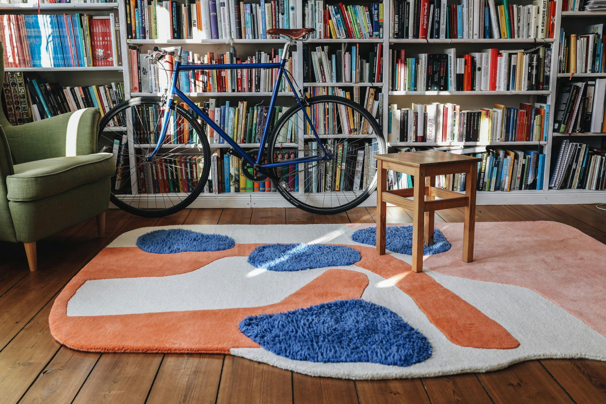 BINGS - Tapis tufté main en laine vierge - multicolor 160x230 cm