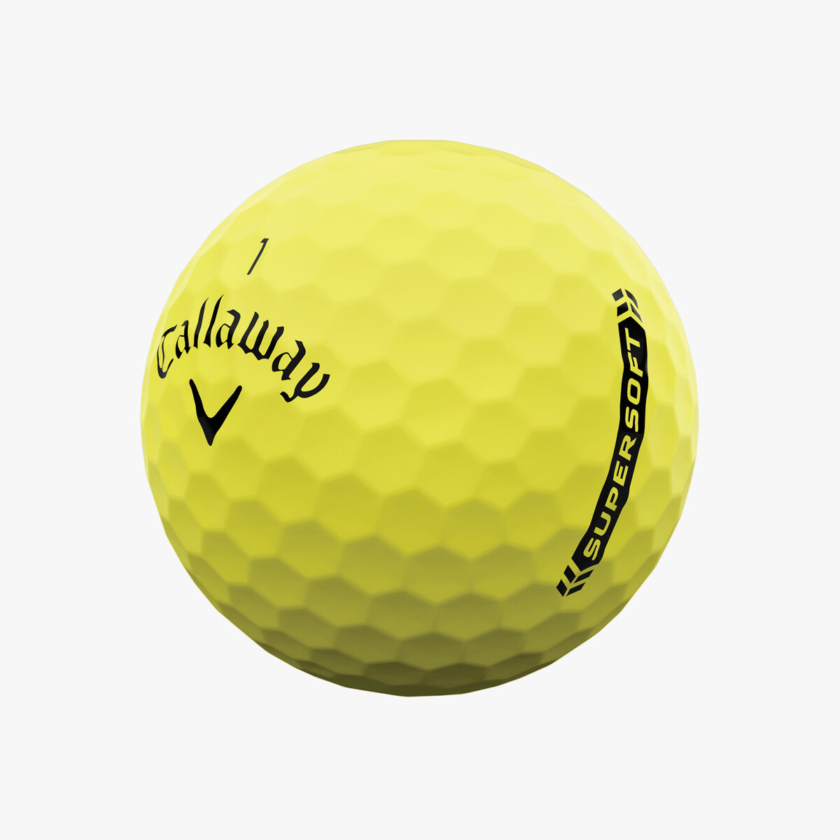 Supersoft Yellow Golf Balls