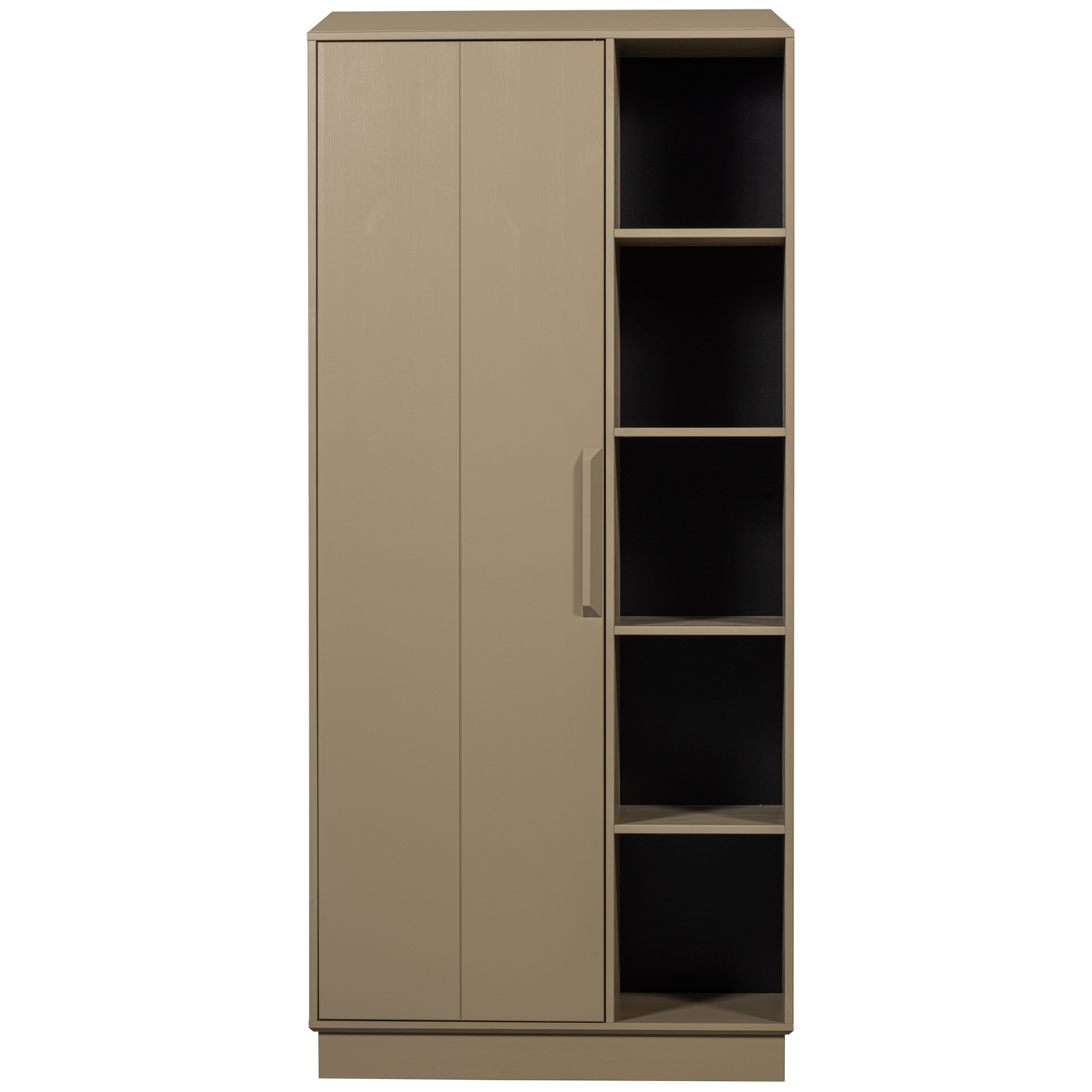 WOOOD opbergkast Lowen - Grenen - Mud - 221x100x44