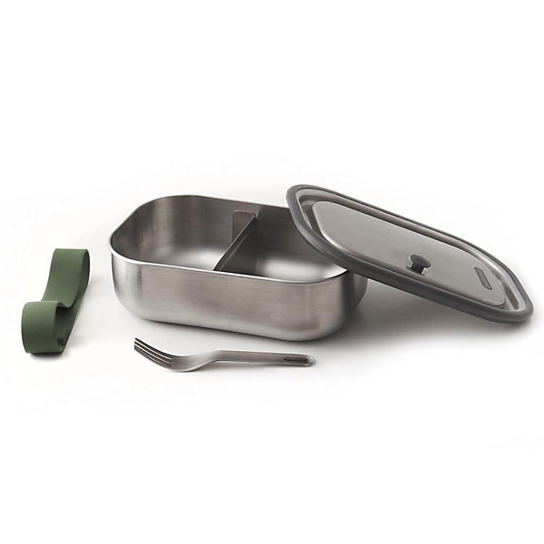 Lunch box acier multifonctions en Inox - Black and Blum
