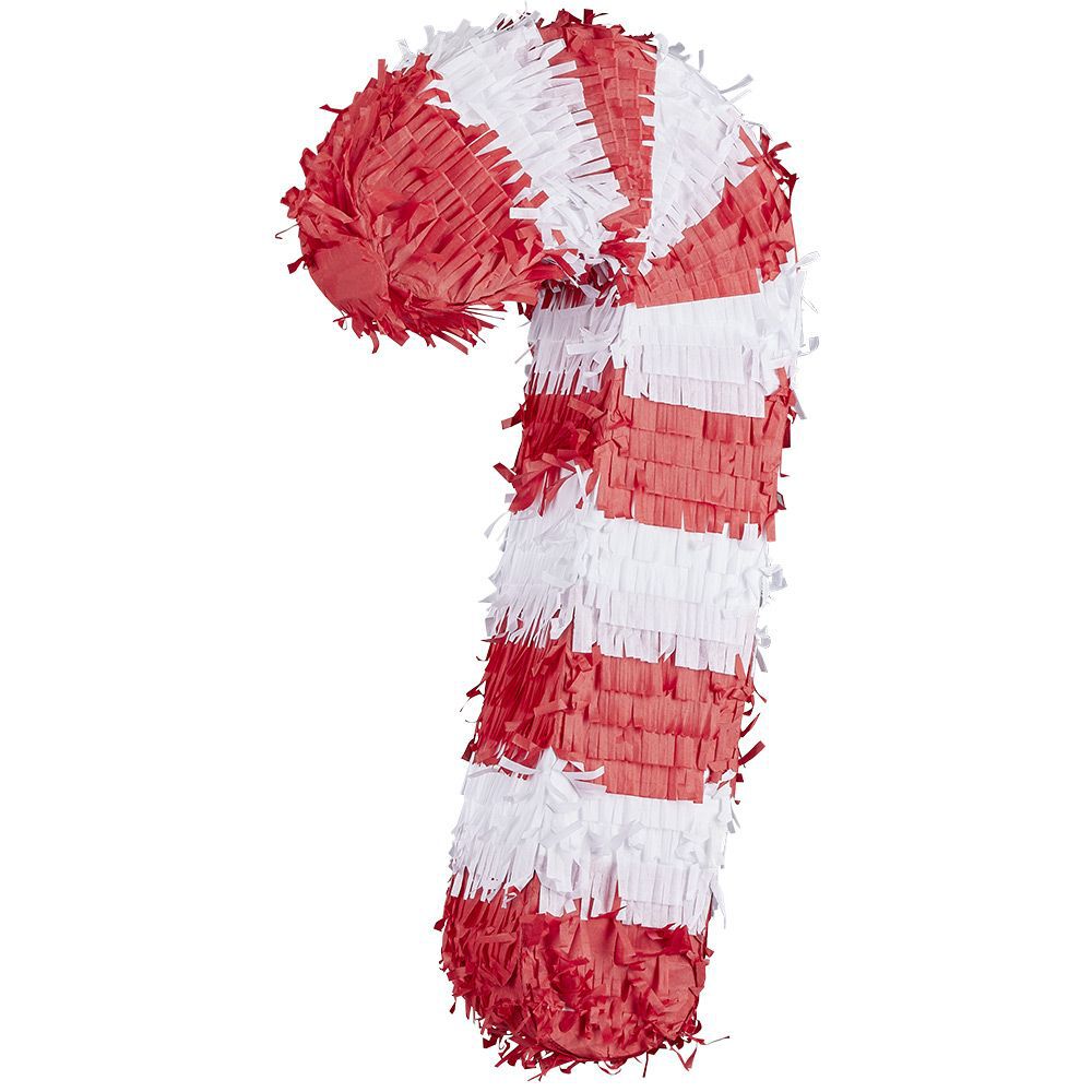 Pi&ntilde;ata forme sucre d'orge rouge blanc