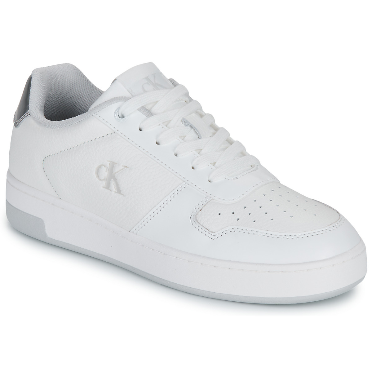 Calvin Klein Jeans - BASKET CUPSOLE LOW MG - White / Grey