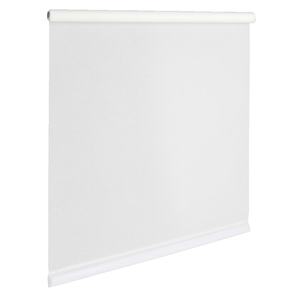 Store enrouleur avec ou sans perçage tamisant blanc 55.5x160cm