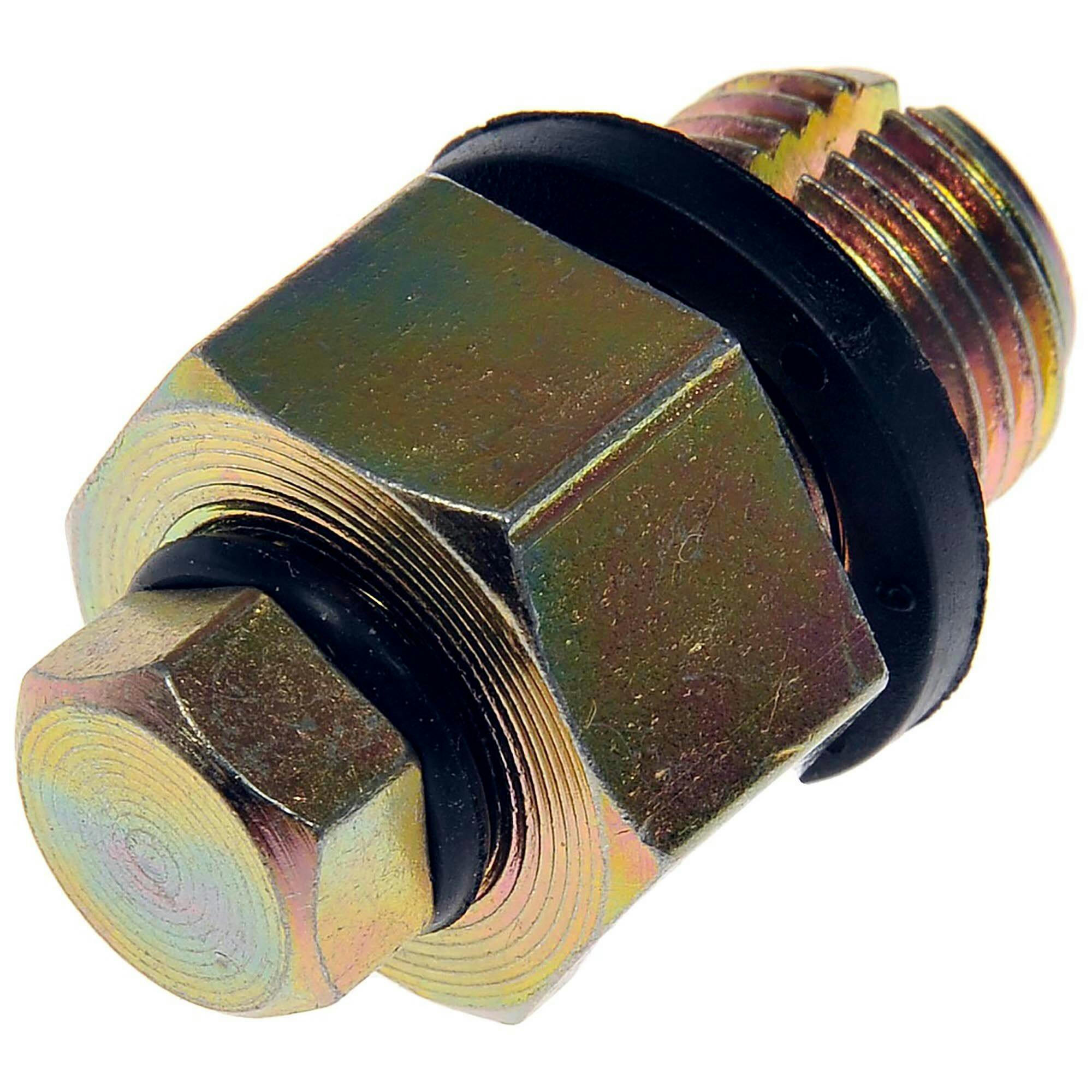 Dorman 090-045CD Steel Oversized Engine Oil Drain Plug with Gasket, 1/2-20 DO, Head Size 3/4-in