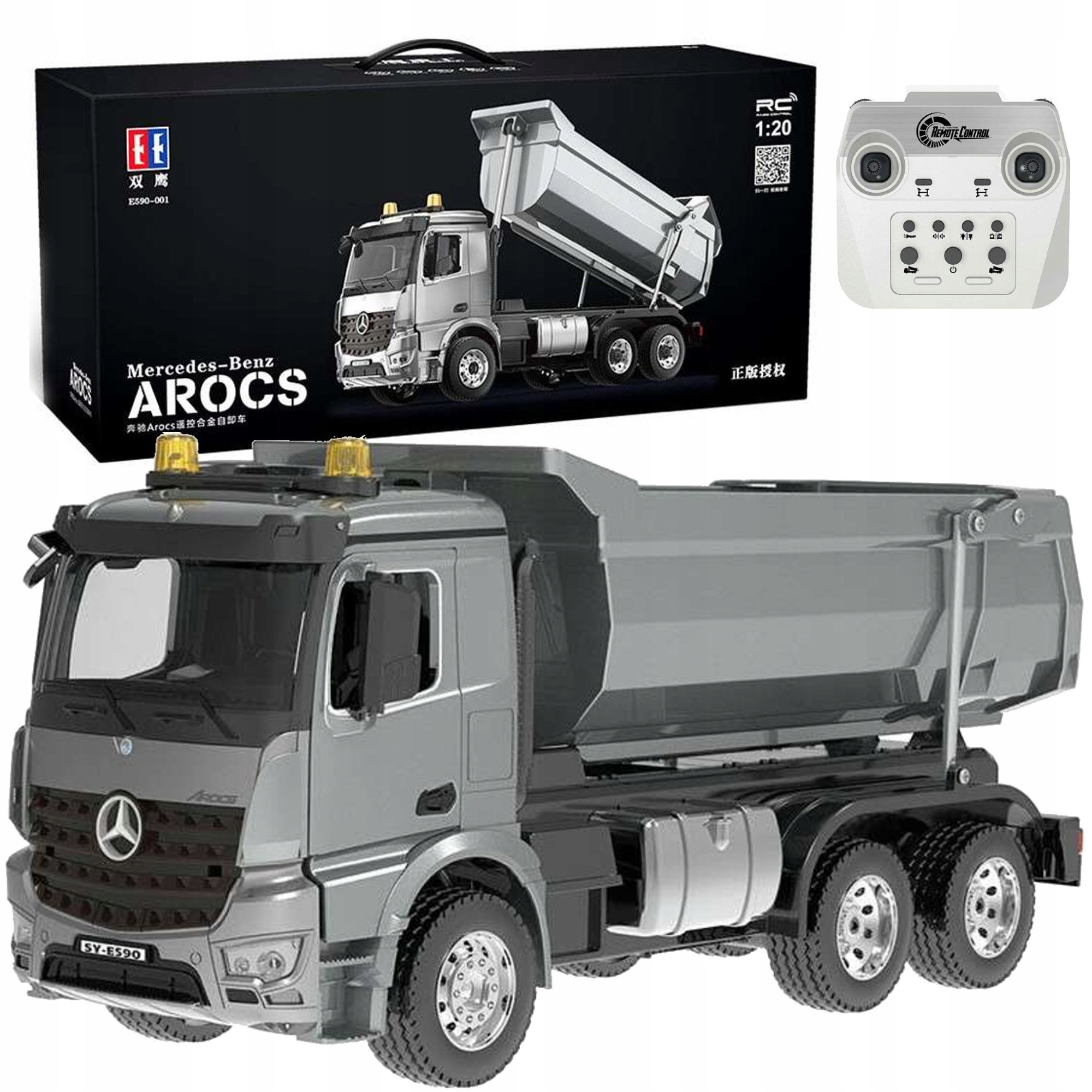 CADA ZDALNIE STEROWANA CIĘŻARÓWKA MERCEDES 1:20 RC