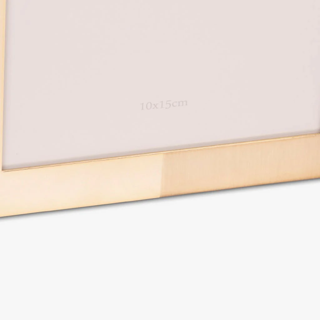 Moldura Tons Dourado 10x15 SHINY & BRUSHED