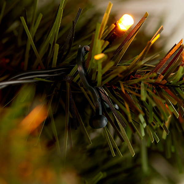 Fixations vertes pour guirlande LED (x20 fixations)