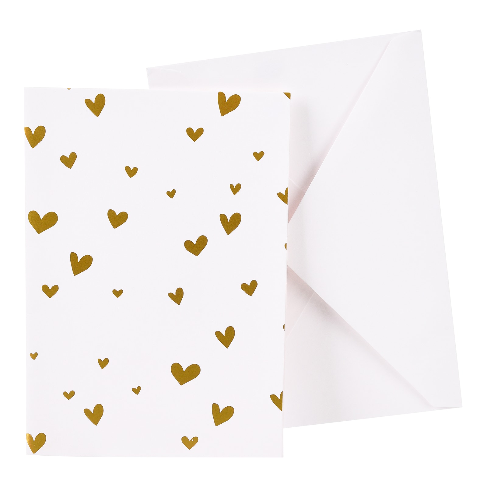 Klappkarte Clara Weiß,L 175 x B 120 mm