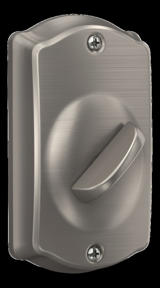 Schlage Camelot Escutcheon Electronic Keypad Deadbolt Door Lock, Nickel