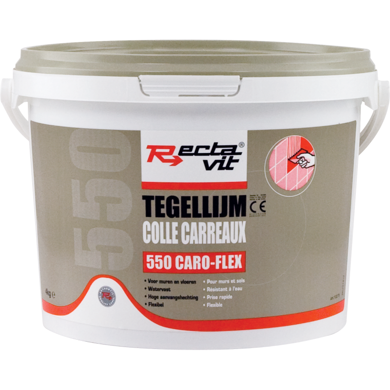 Colle pour carrelage Caro-Flex 550 4 kg RECTAVIT