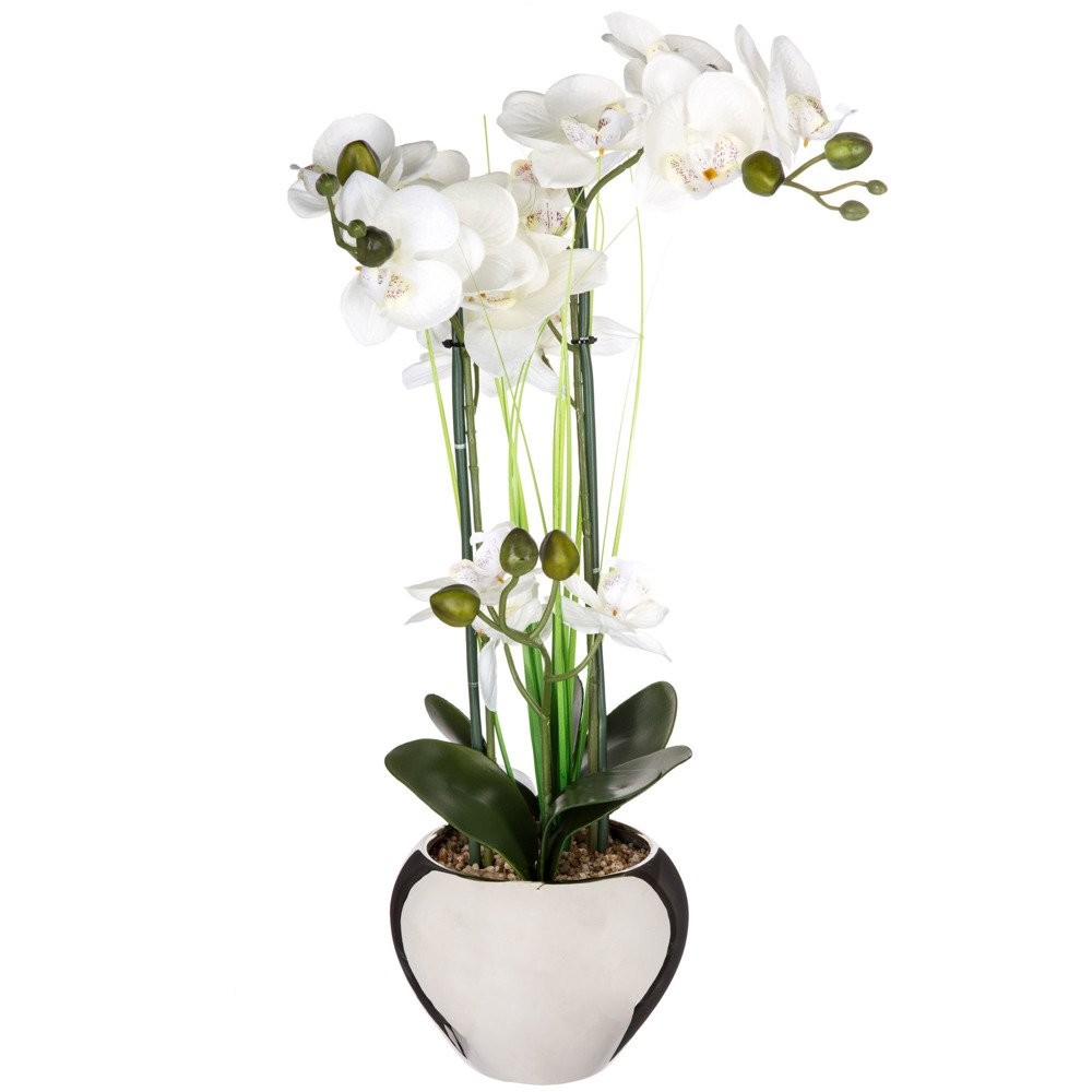 Storczyk sztuczny w doniczce glamour, 53 cm